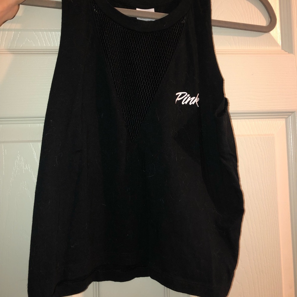 VS PINK MESH “V” TANK ! ADORABLE!